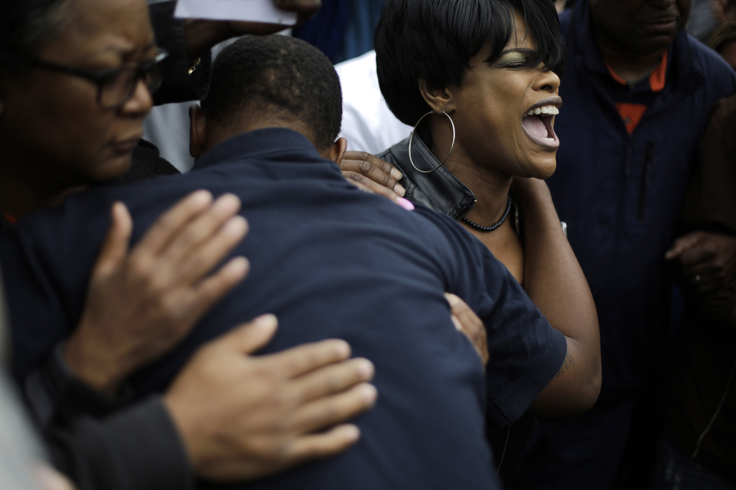 Baltimore Reacts After Police Officers Charged in Freddie Gray.