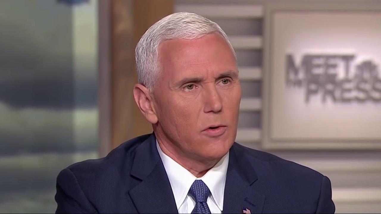 Mike Pence Full Interview: Credibility of Justice Dept. Up For Debate
