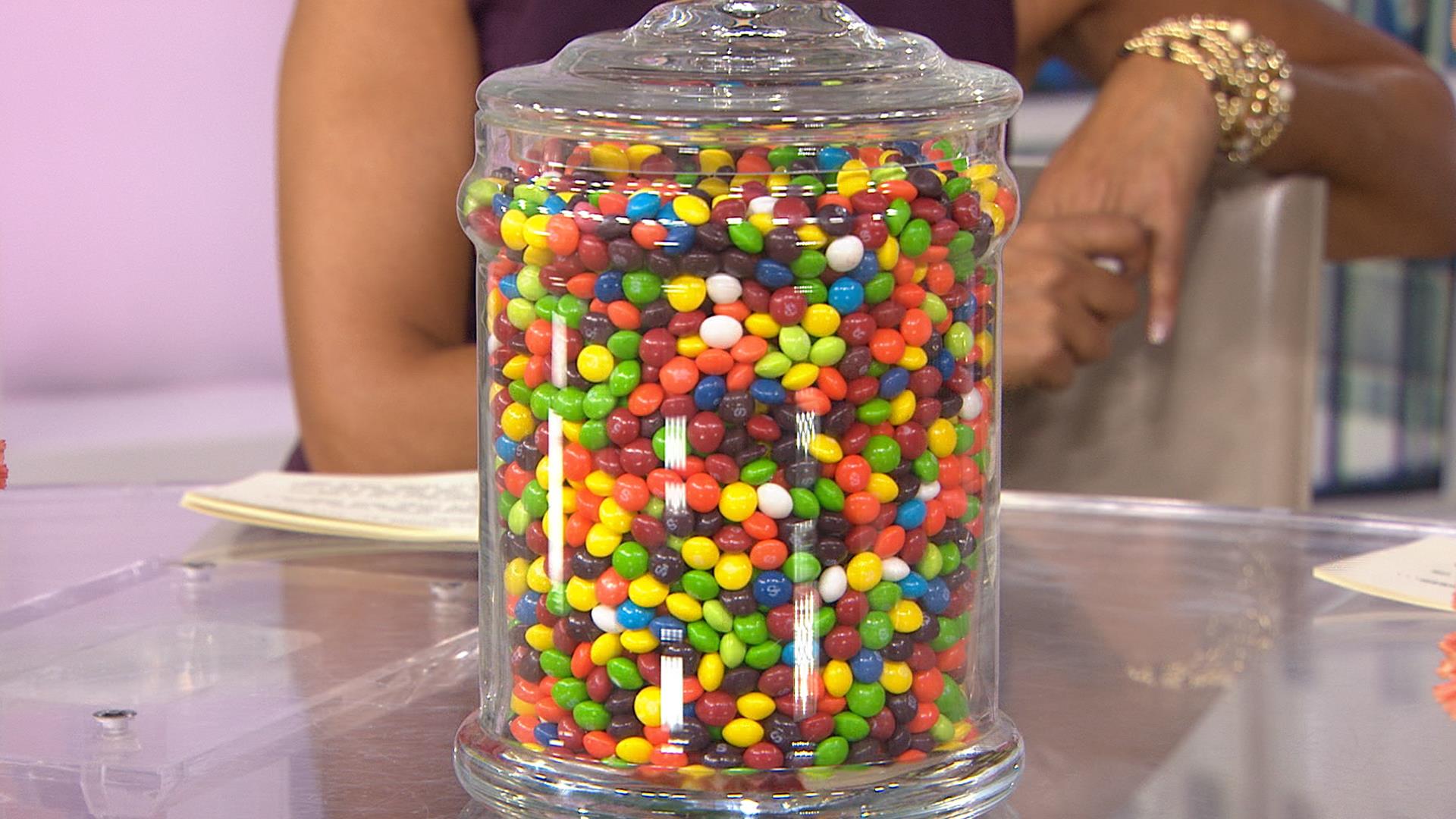 Can you guess how many Skittles are in this jar?