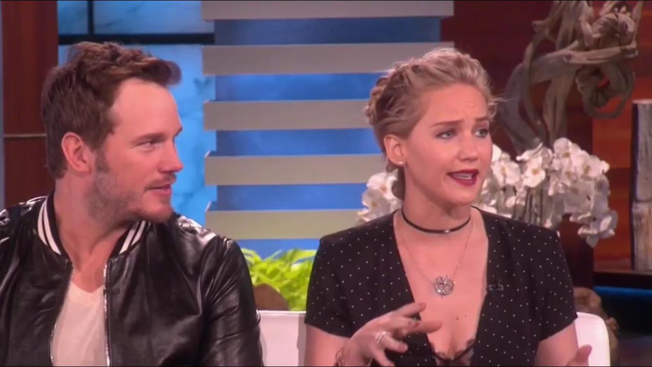 Jennifer Lawrence: Chris Pratt, Anna Faris are 'like a Nicholas Sparks novel'