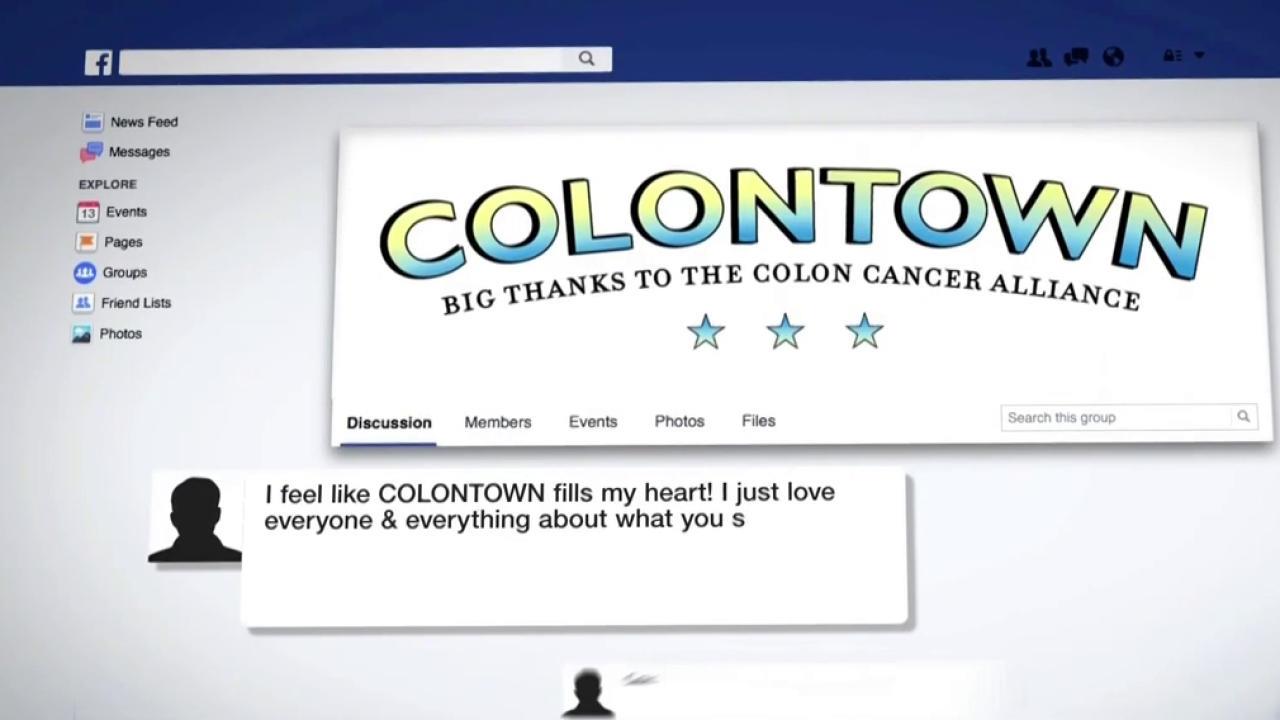 Online Community for Colon Cancer Patients Empowering Many