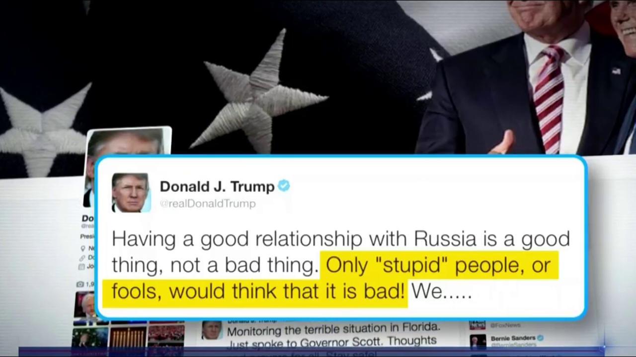 President-Elect Trump Goes on Tweetstorm for Better Russia Relations