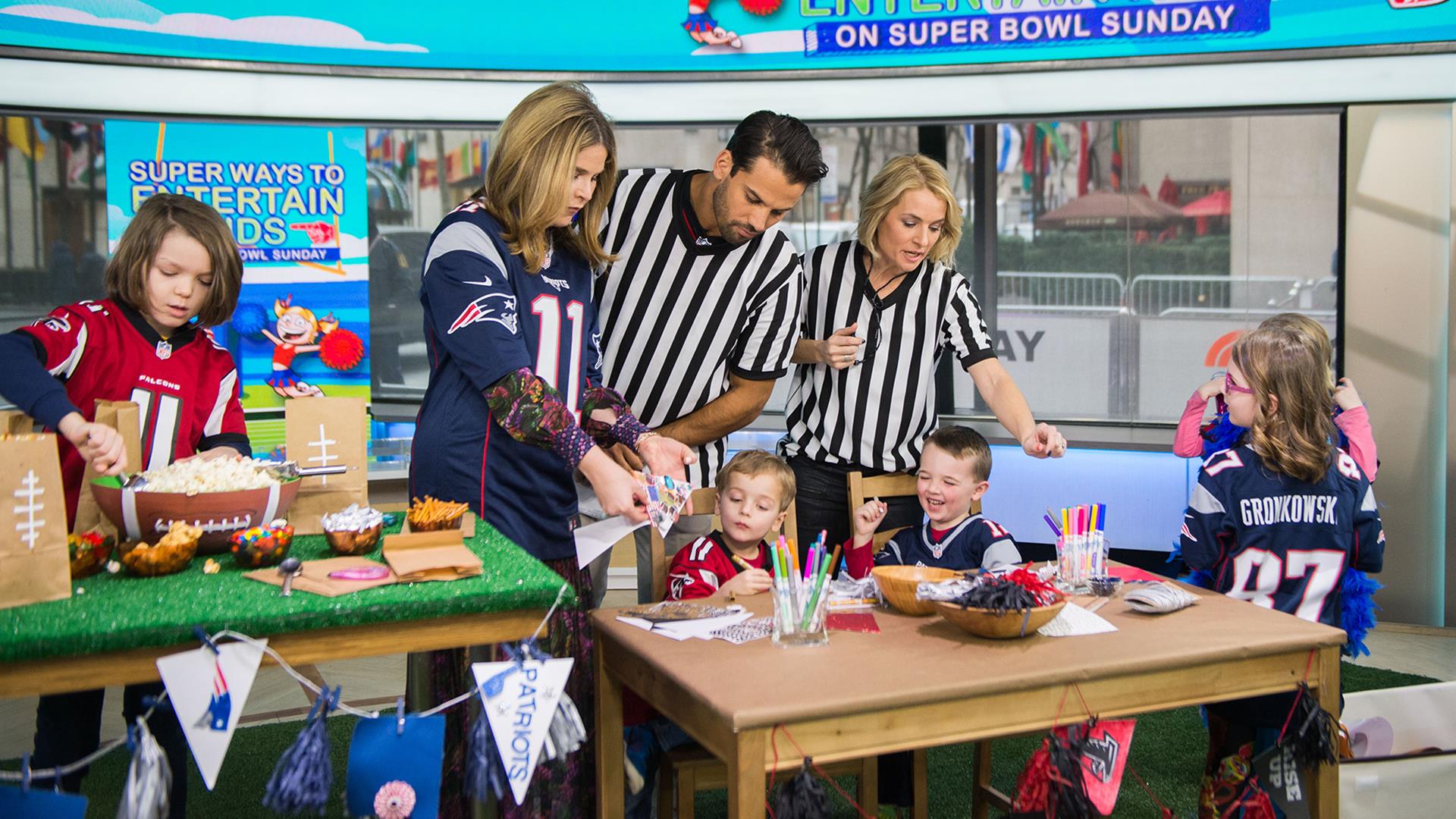 Football-themed treats and other ways to keep kids happy on Super Bowl Sunday