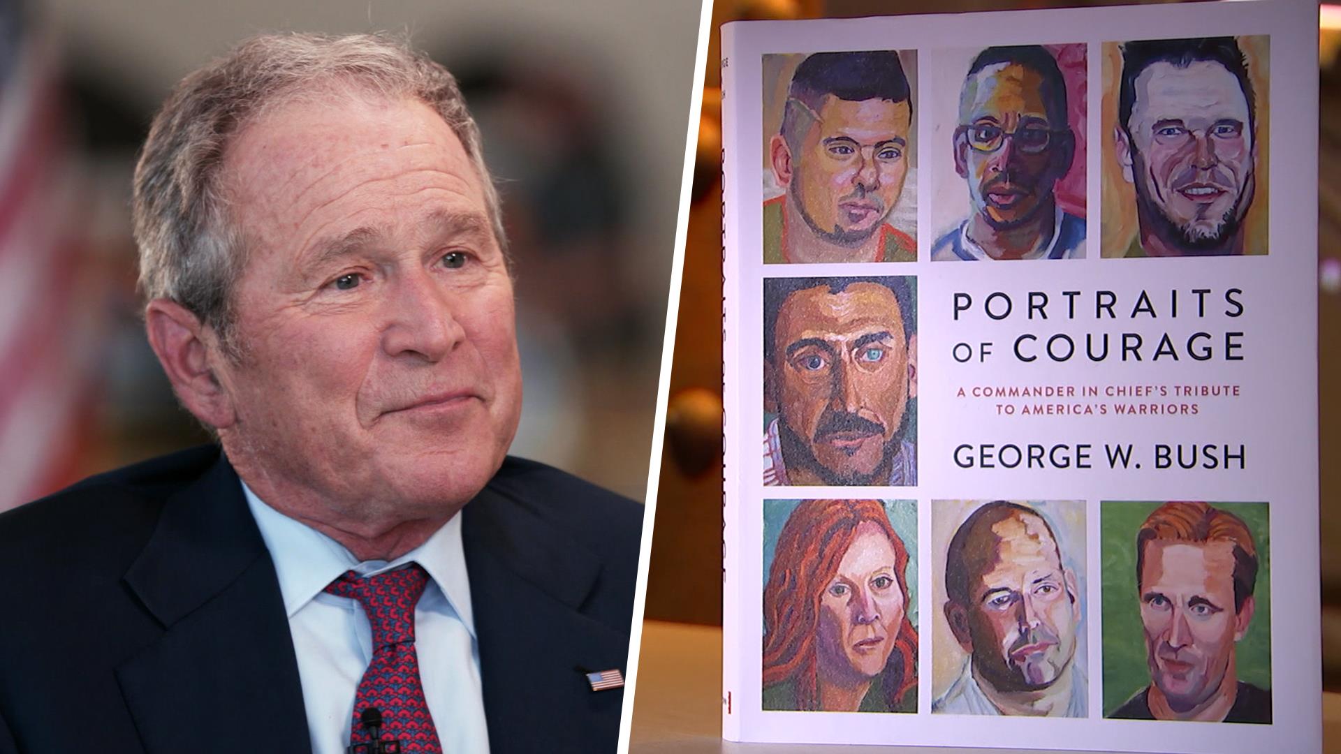 George W. Bush: 'Portraits of Courage' is 'a wonderful opportunity to honor those who served'