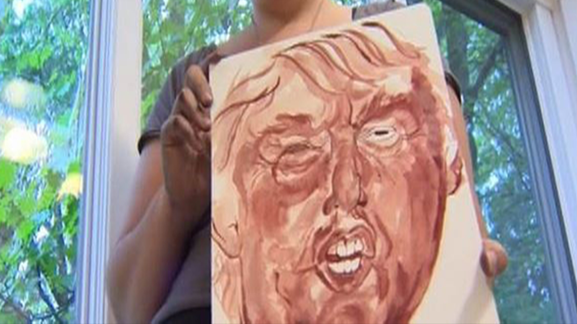 Artist Uses Her Menstrual Blood to Paint Donald Trump - NBC News
