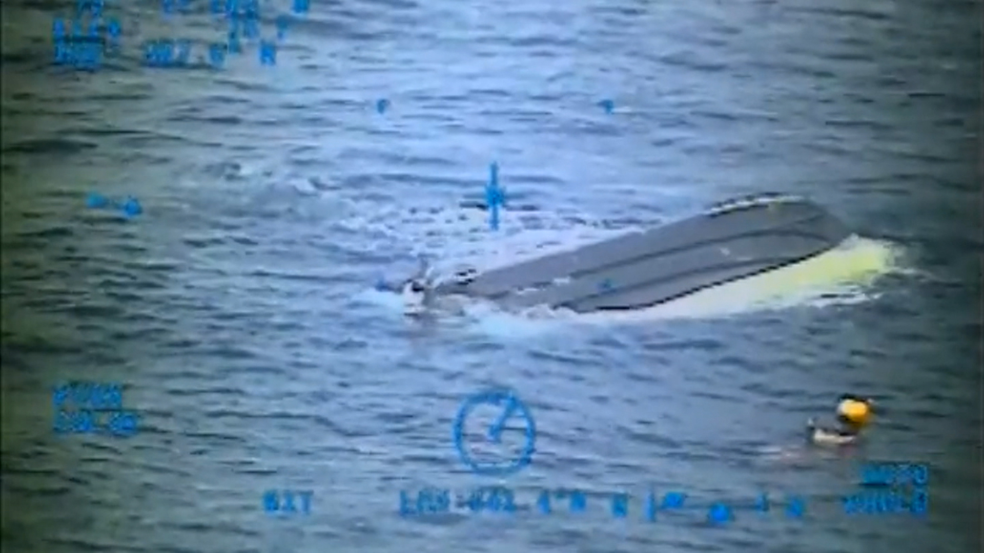Florida Teens Missing at Sea: First Look at Capsized Boat 