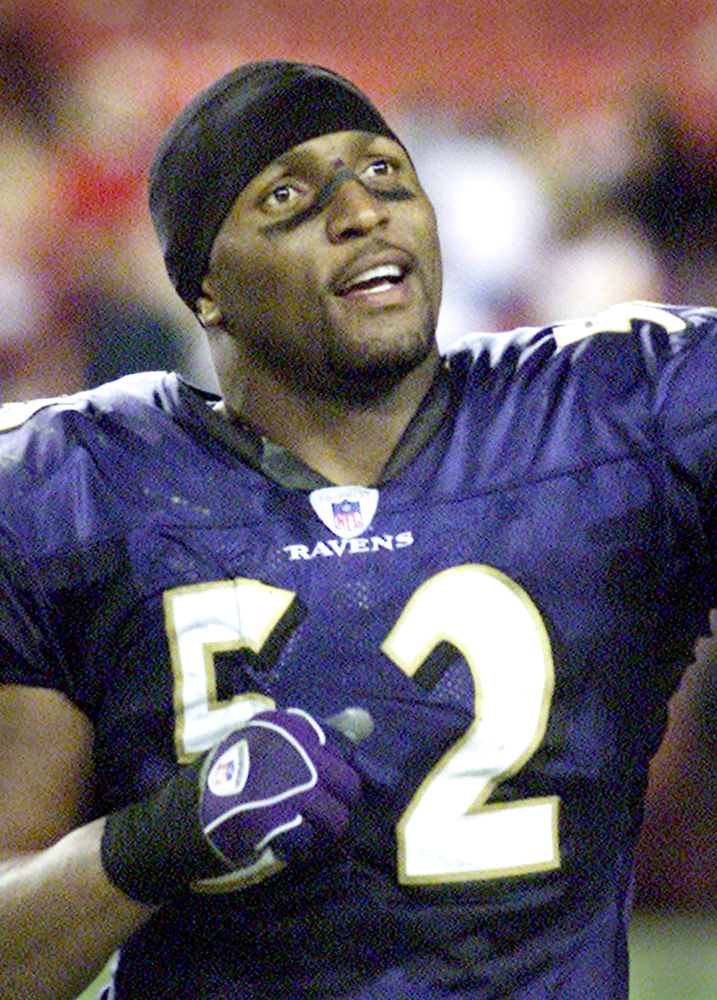 Ray Lewis' images seem to conflict