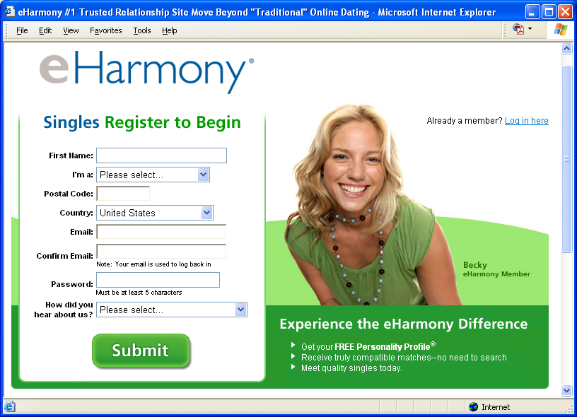 Do people use their real names on eharmony?