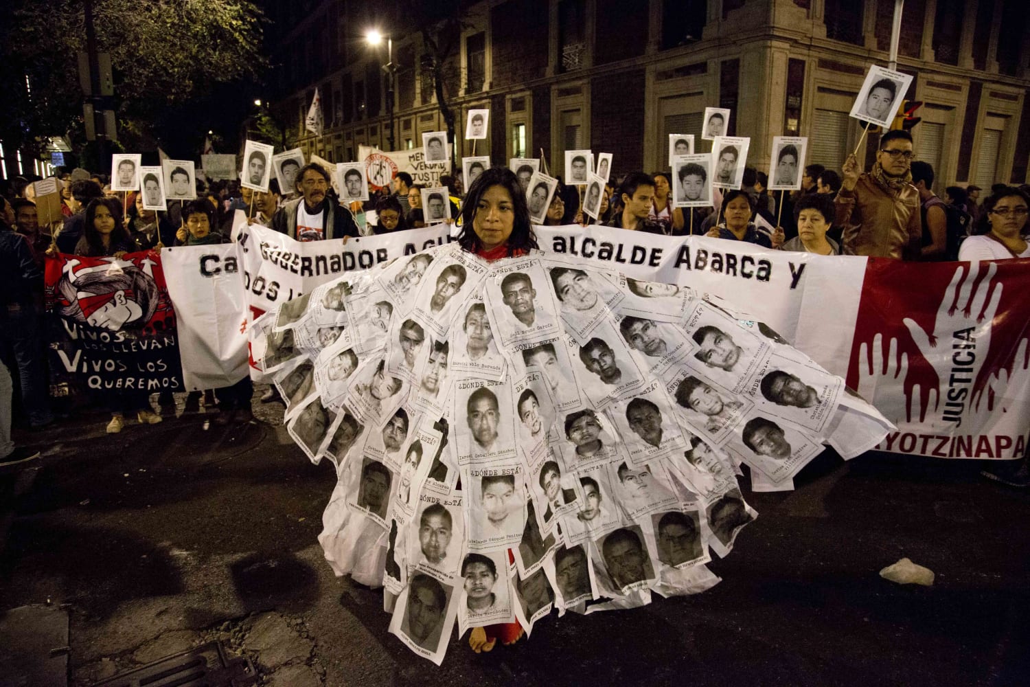 Protests in Mexico Over Missing Students are Biggest in Years.