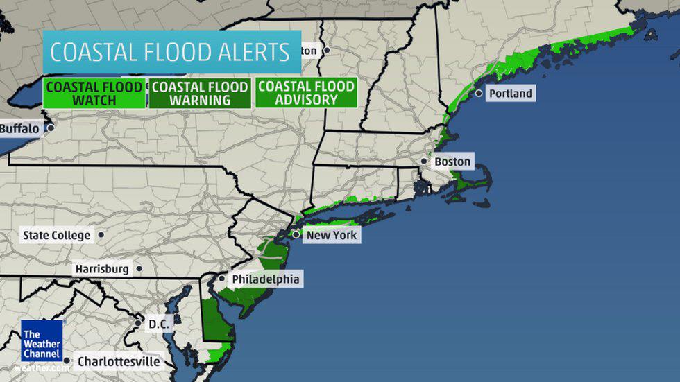Not Just Snow: Blizzard 2015 Brings Coastal Flood Threat - NBC News.