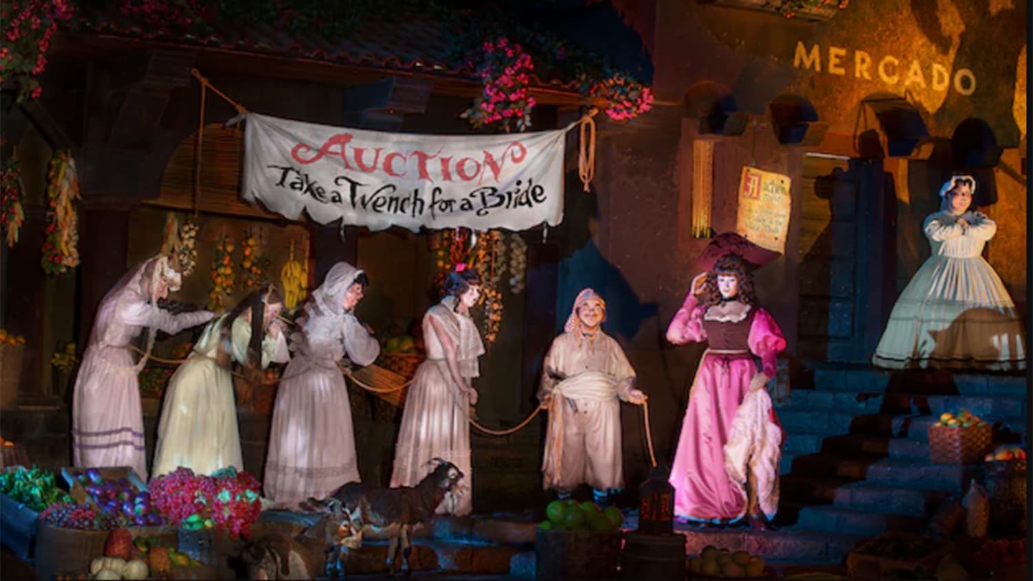 Disney's Pirates of the Caribbean ride to lose 'Wench Auction' in PC