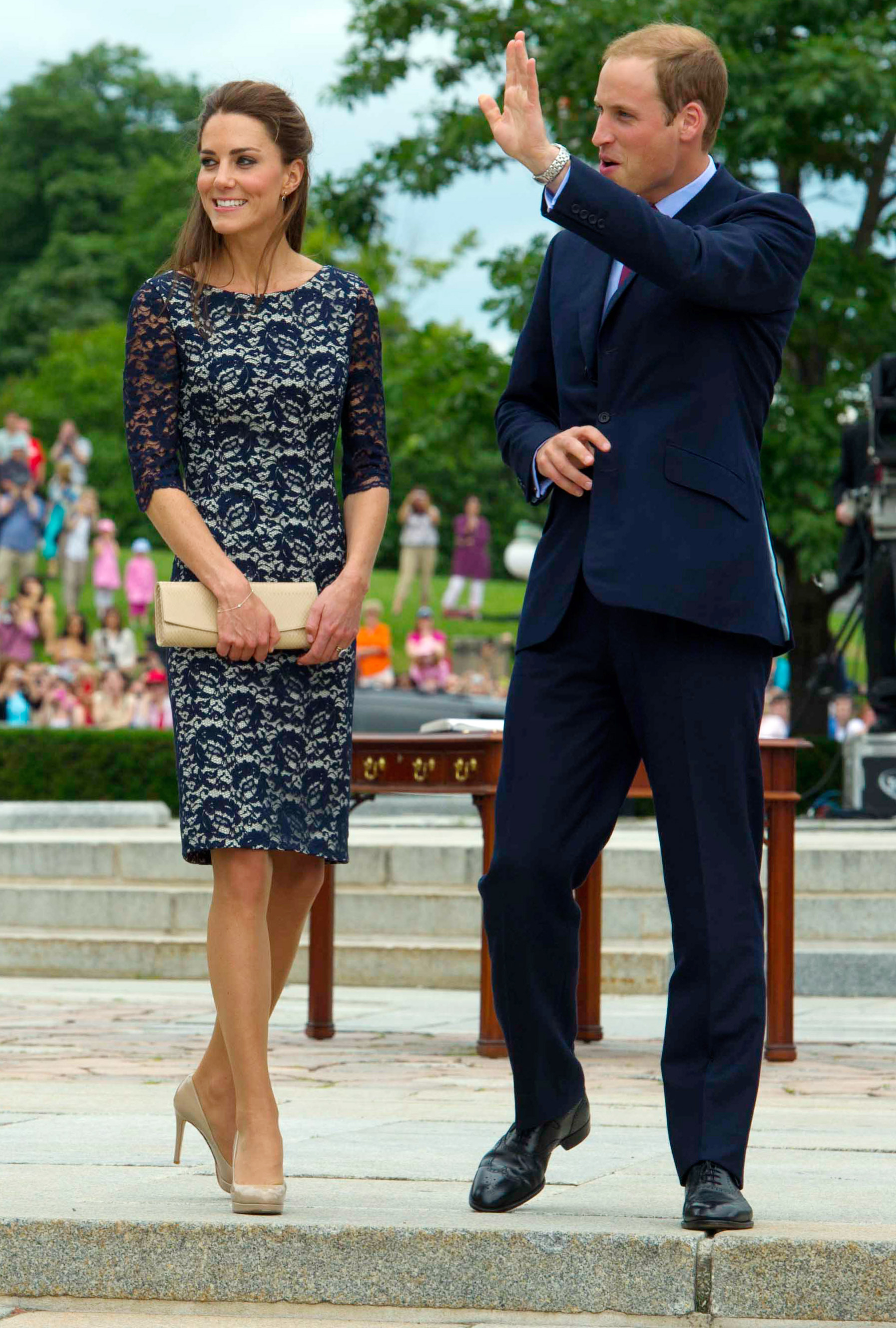 Get the look: Duchess Kate's lace dress