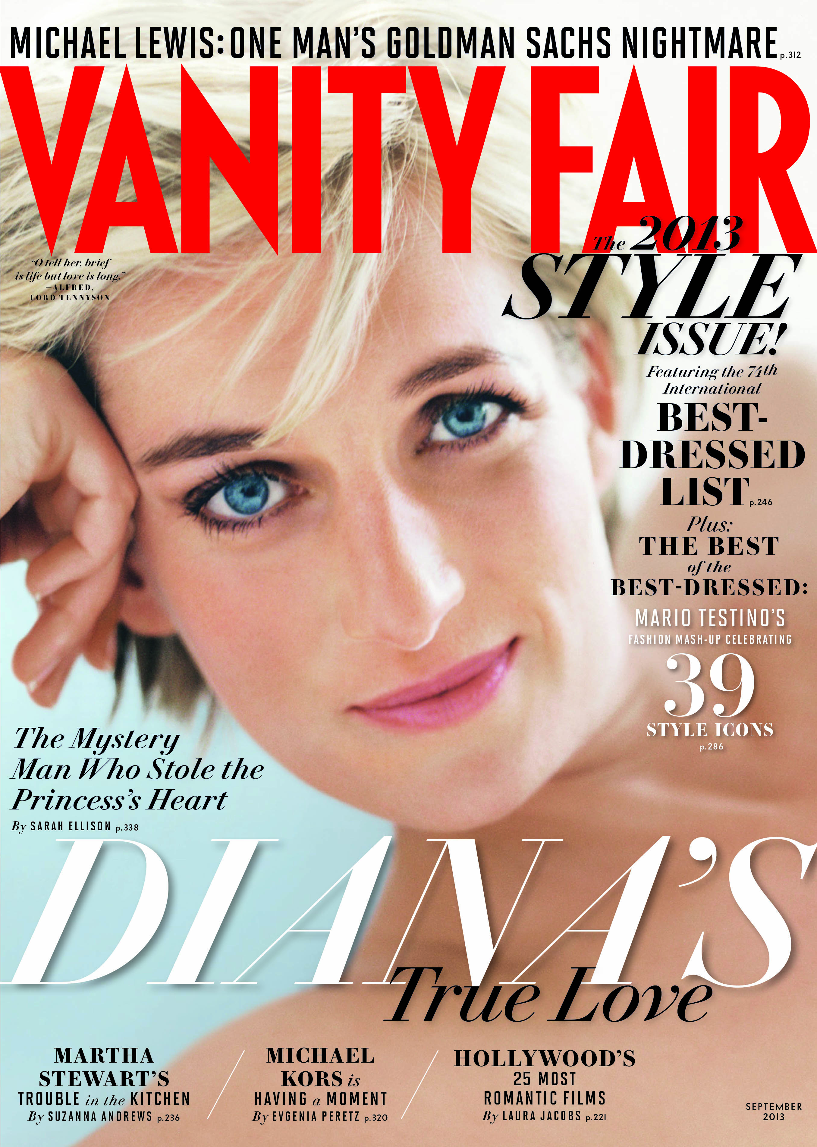Princess Diana's 'true love' explored in Vanity Fair's September issue