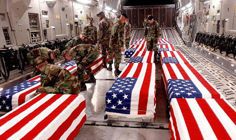 Pentagon: Families to decide on coffin 