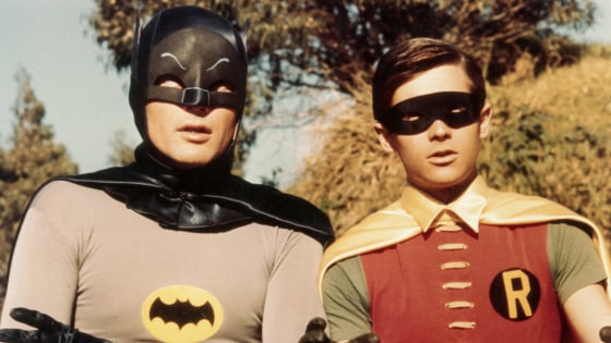 BATMAN, from left, Adam West, Burt Ward, 1966-68