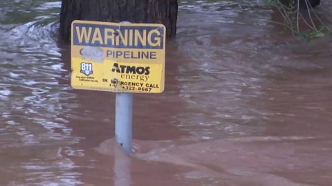 Houston, Texas, Submerged by Unprecedented Flooding; Eight States.