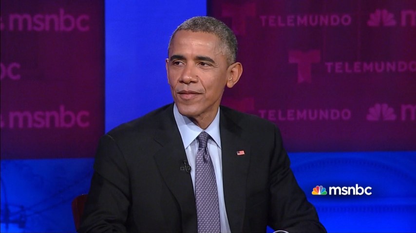 Obama To Answer Immigration Questions At MSNBC/Telemundo Town Hall.
