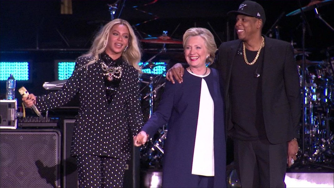 Image result for Hillary clinton and jay-z