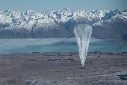 Image: Project Loon balloon