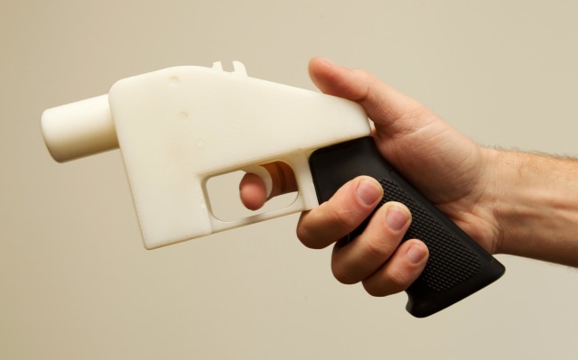 Image: The first completely 3D-printed handgun, The Liberator