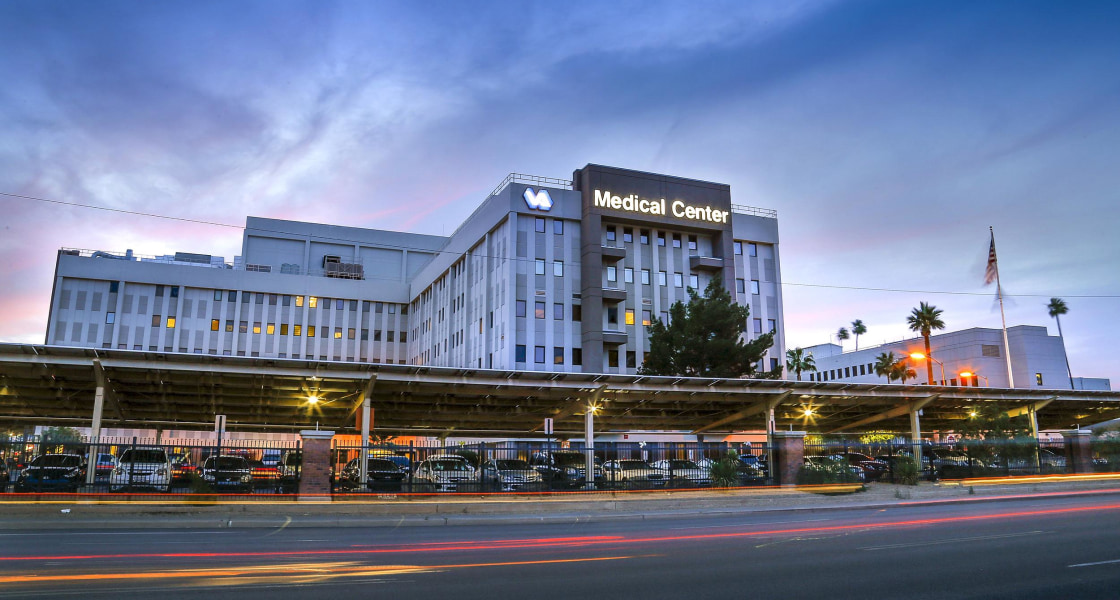 Image: The Veterans Affairs Medical Center in Phoenix, Ariz.