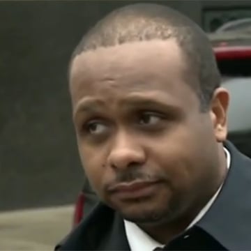 Detroit police officer David Hansberry leaves court on April 9. Hansberry is one of two Detroit police officers accused of robbing drug dealers and stealing ... - 150409-detroit-cop-hansberry-mn-2217_8628d7bbc84ea22b26fa50b8645e23b3.nbcnews-fp-360-360