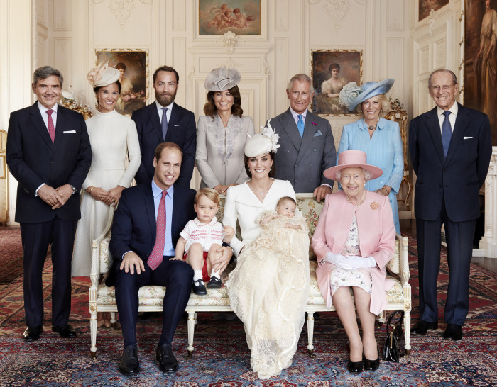 Official Photographs Of Princess Charlotte's Christening