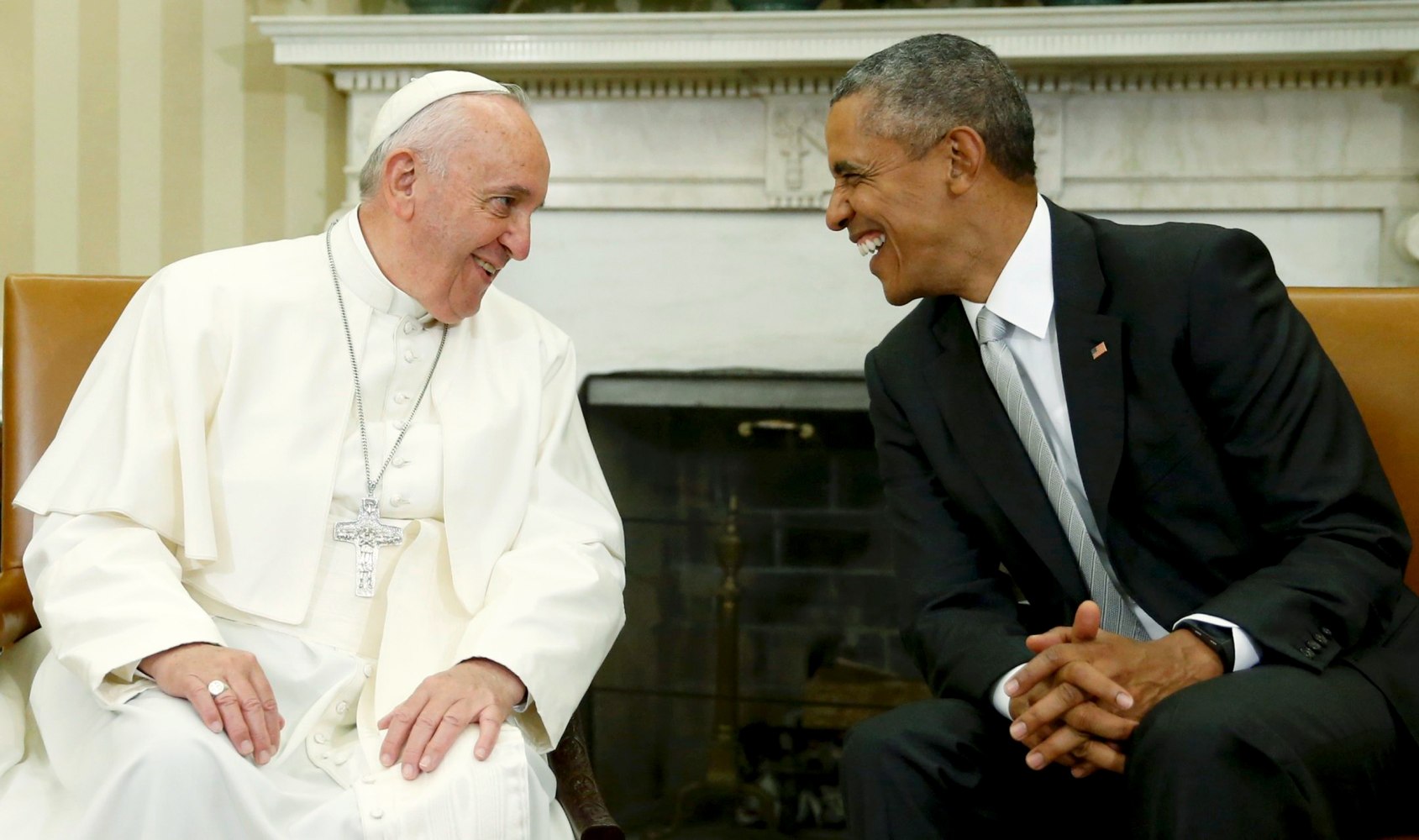 Image result for pope francis obama