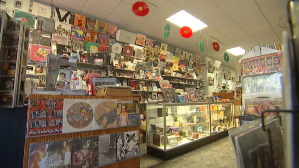 Image: Record Collector store in Bordentown, New Jersey