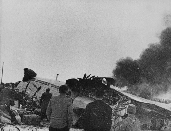 Image: Munich plane crash in 1958