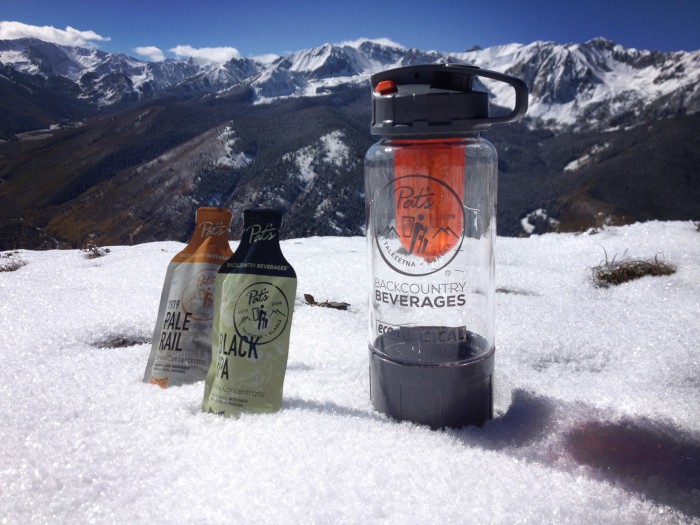 Beer concentrate from Pat's Backcountry Beverages 