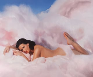 Katy Perry on the cover of her "Teenage Dream" release.