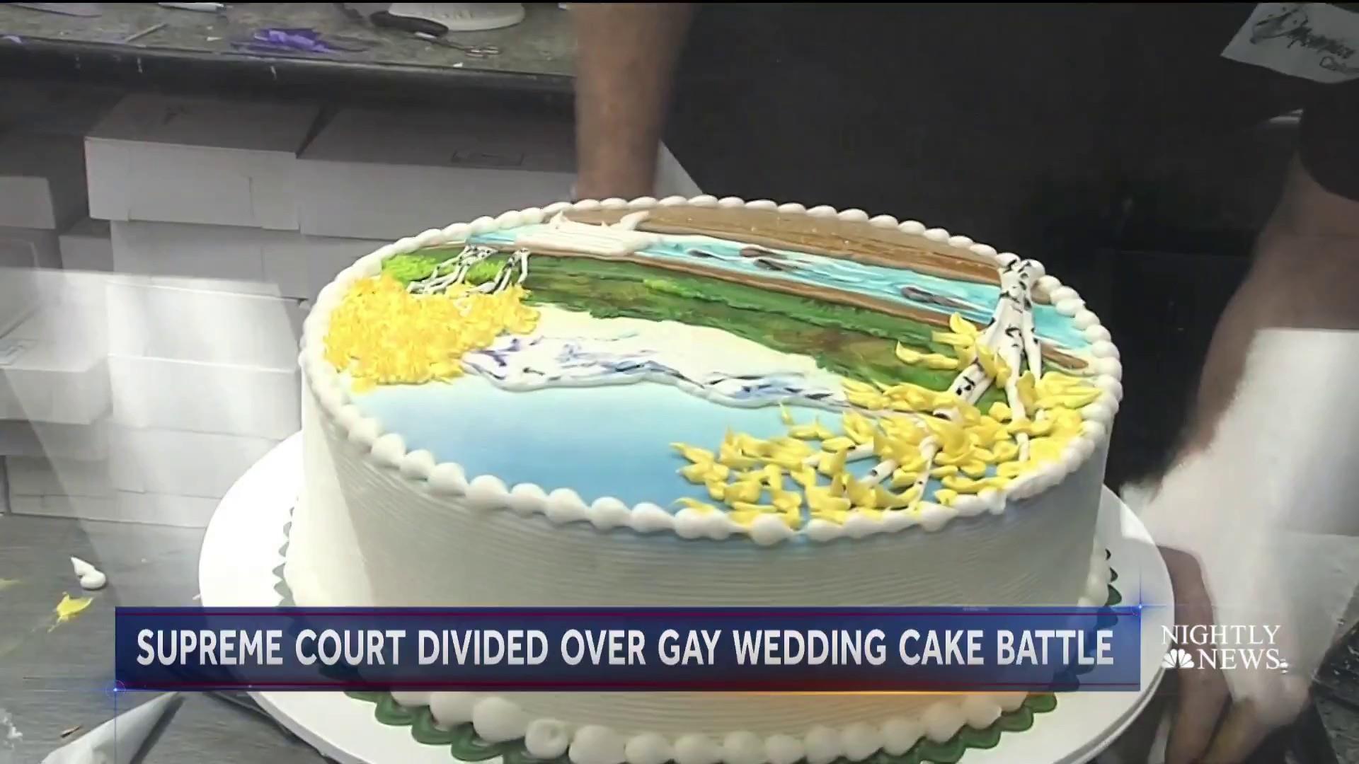 Supreme Court appears split in fight over cake for gay wedding - POLITICO