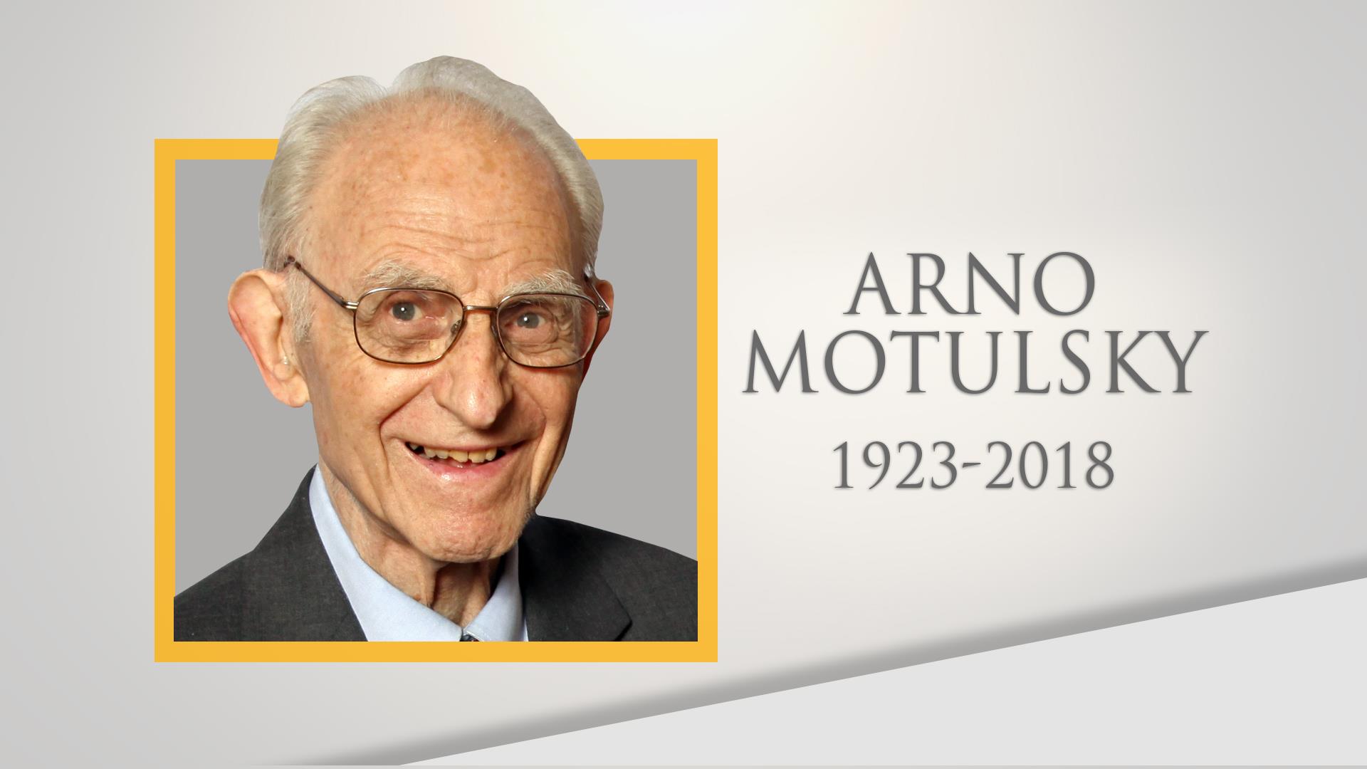 Life well lived: Medical genetics founder Dr. Arno Motulsky dies at 94