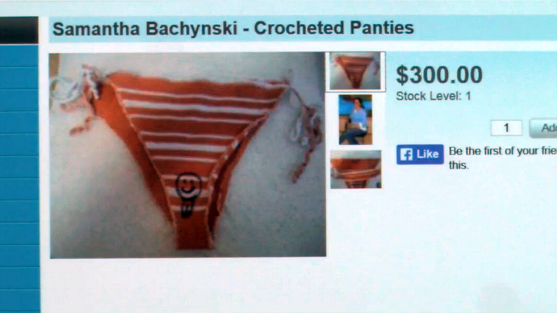 Killer's Crocheted Panties for Sale on 'Murderabilia' Website