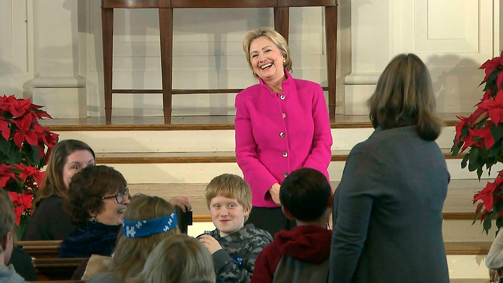 Kid Tells Clinton His Mom Should Be Making More Money Than His Dad