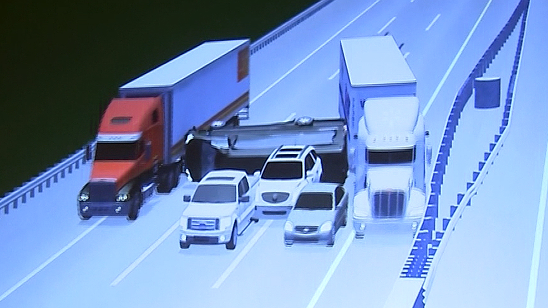 NTSB Animation Shows Truck Hitting Morgan Limo