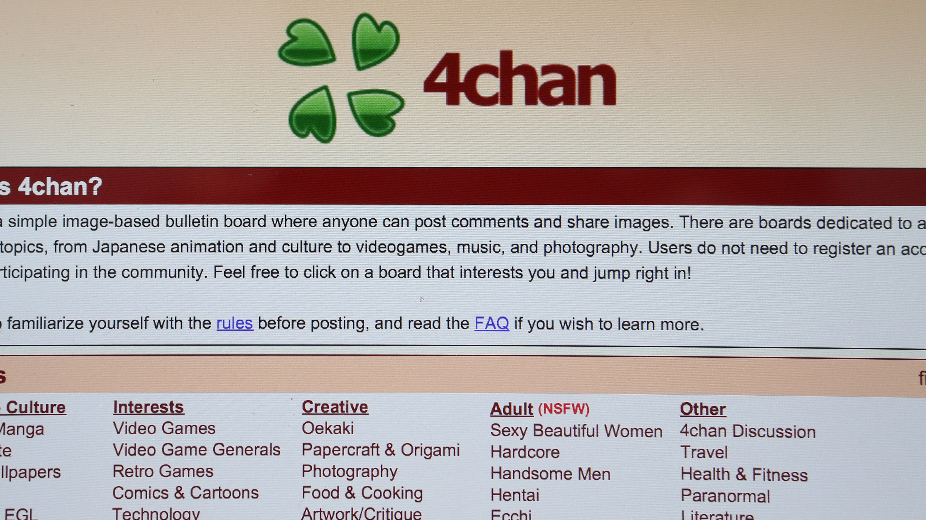 What is 4chan?