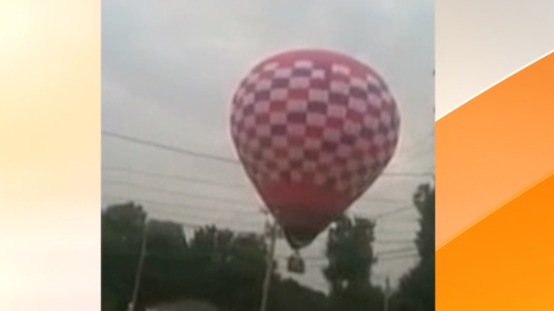 Hot air balloon crashes into power lines - TODAY.com