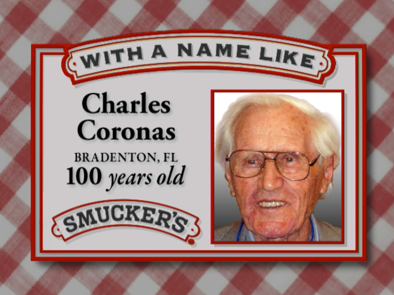 100th Birthday Smuckers Birthday Label Template