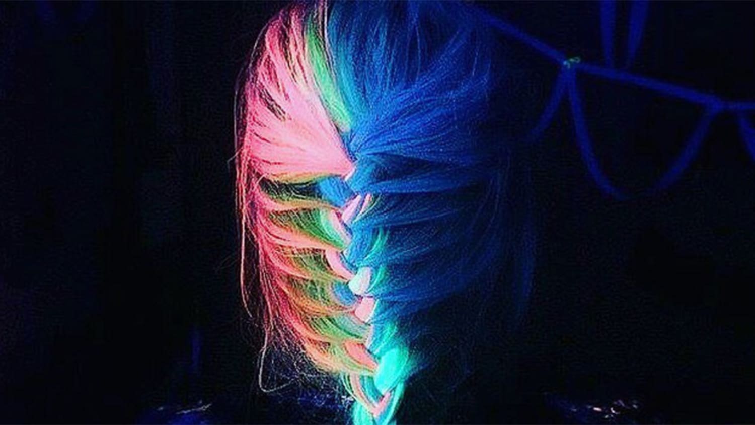 Glow In The Dark Hair Dye - Unicun