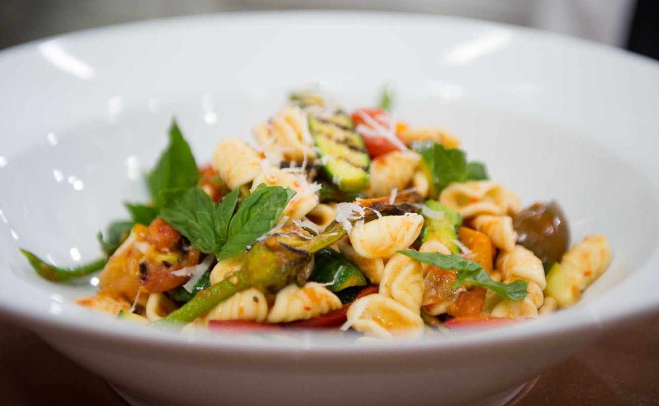 Curtis Stone's Orecchiette with Grilled Zucchini and