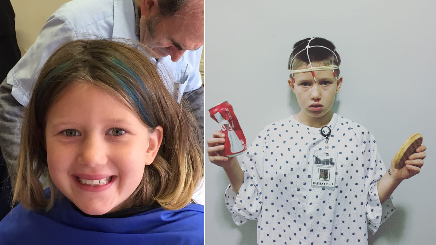 this little girl really shaved her head to become eleven