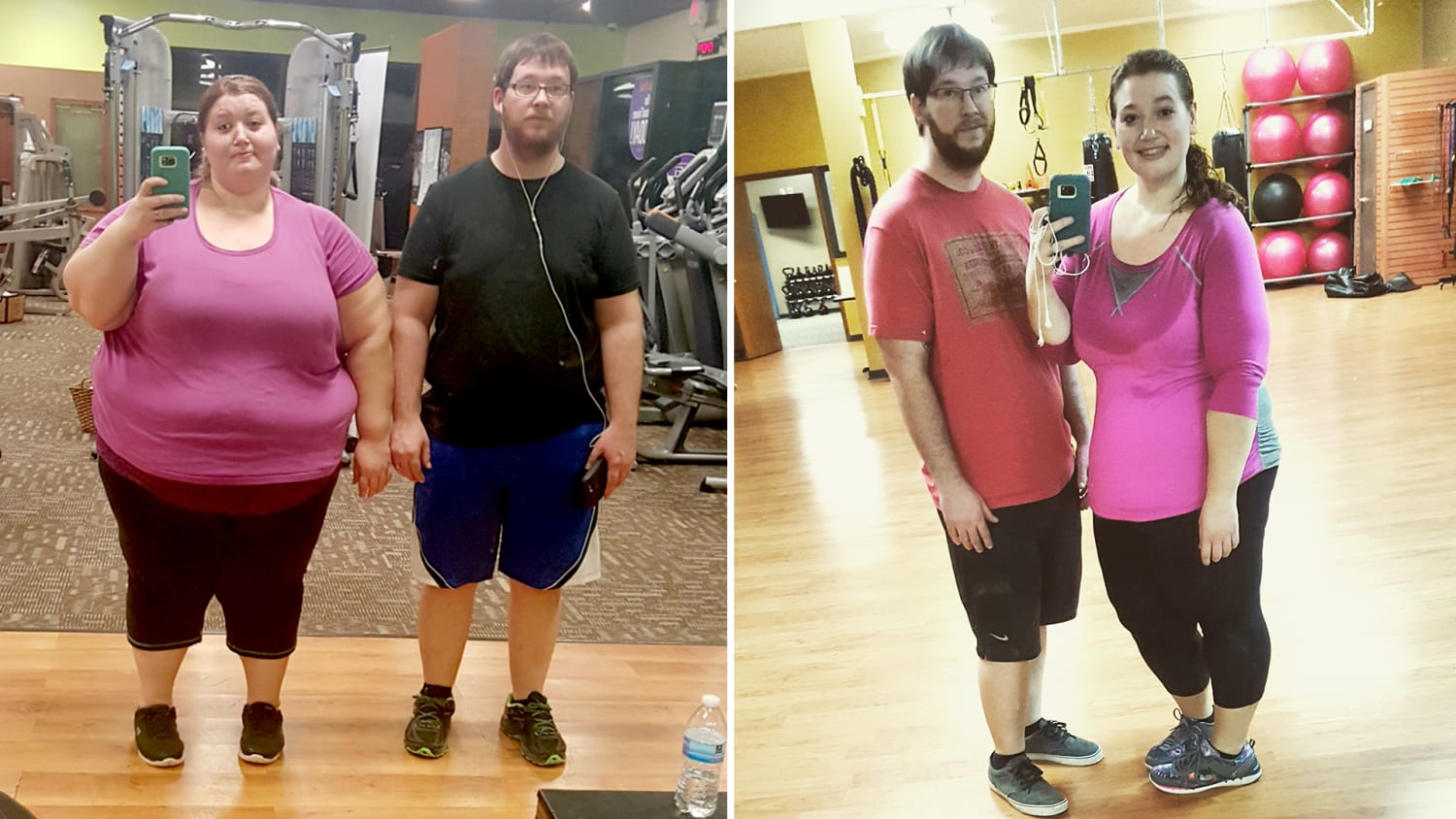 Couple loses 298 pounds combined in a year with 3 easy ...
