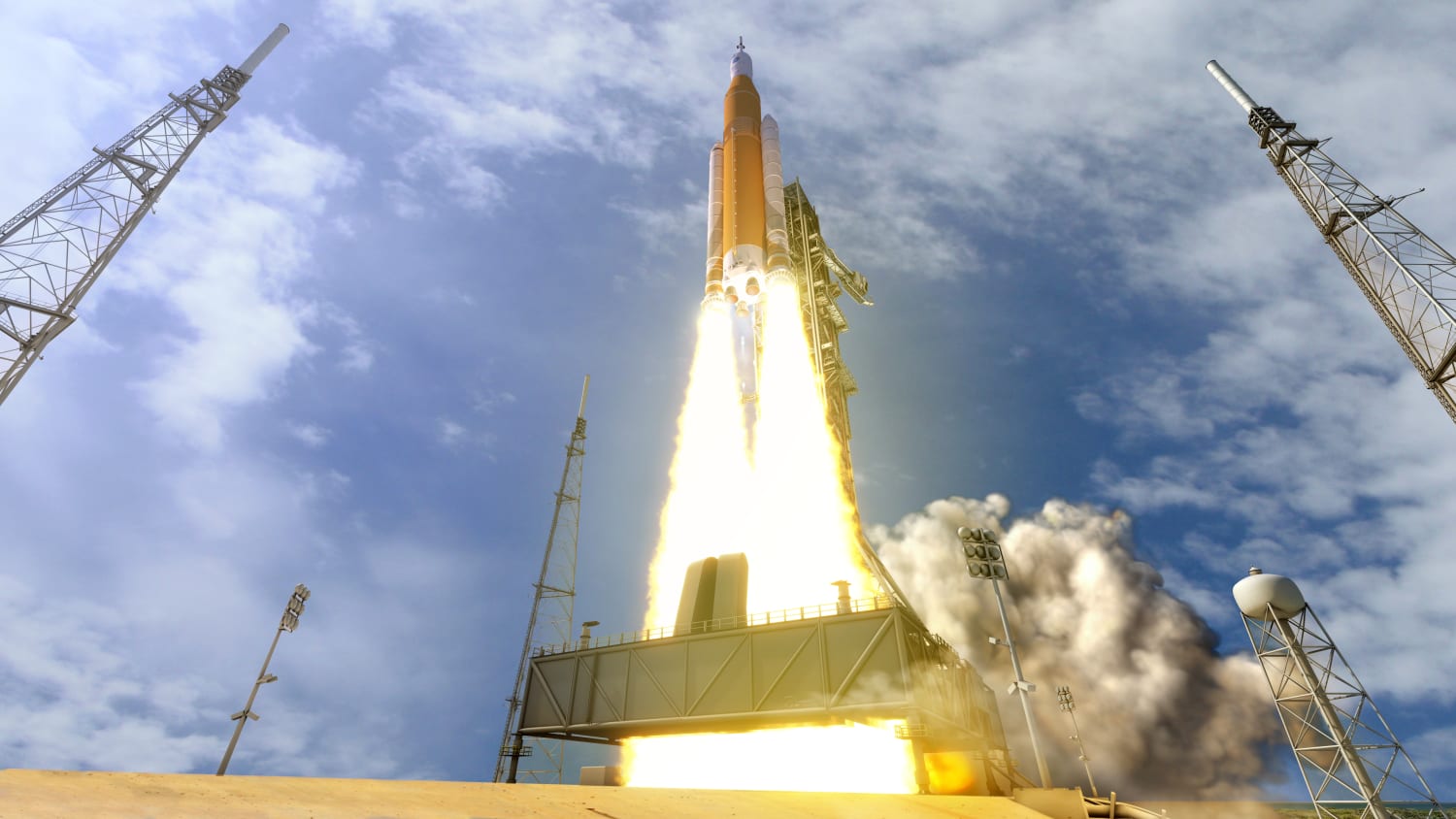 Watch NASA Rocket Launch in Live 360 Video for the First Time Ever | NBC News3840 x 2160