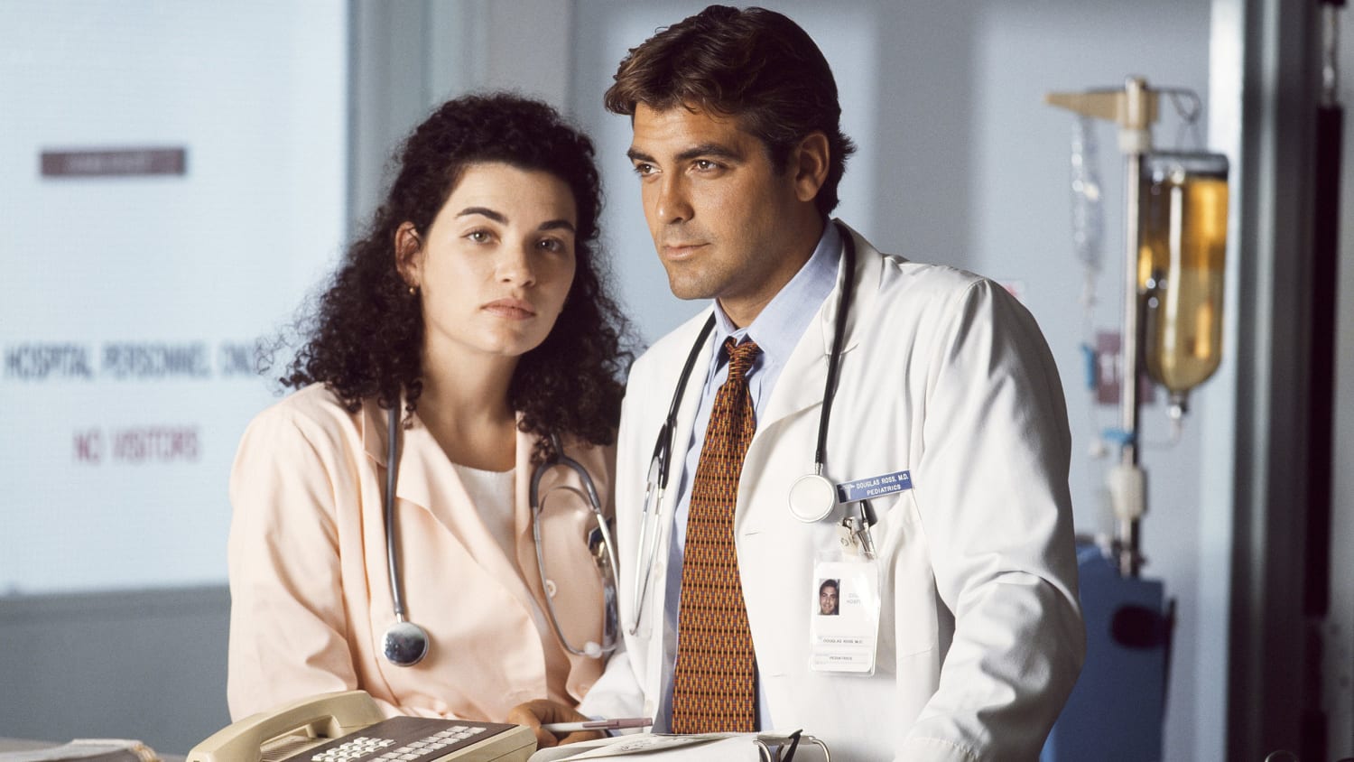 Image result for er george clooney and julianna margulies