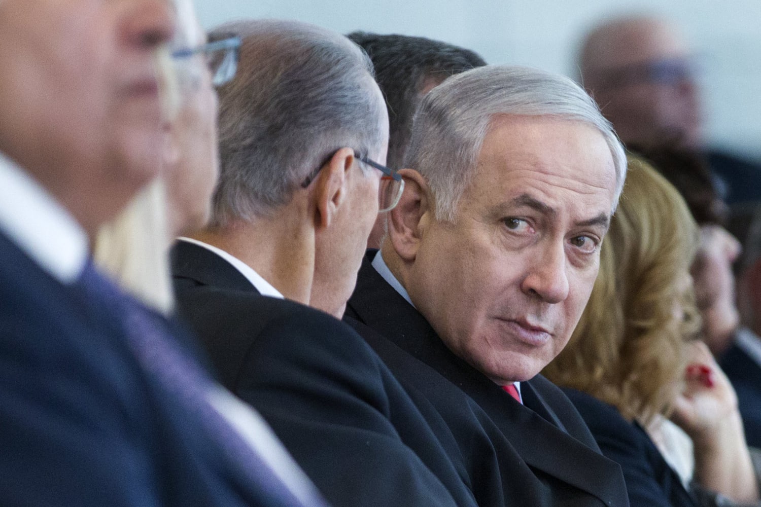 Image result for images of benjamin netanyahu and Nir Hefetz