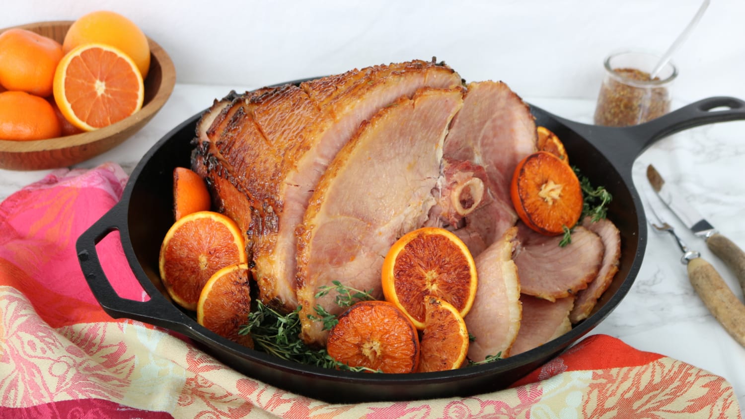 Honey Baked Ham with Orange and Thyme - TODAY.com