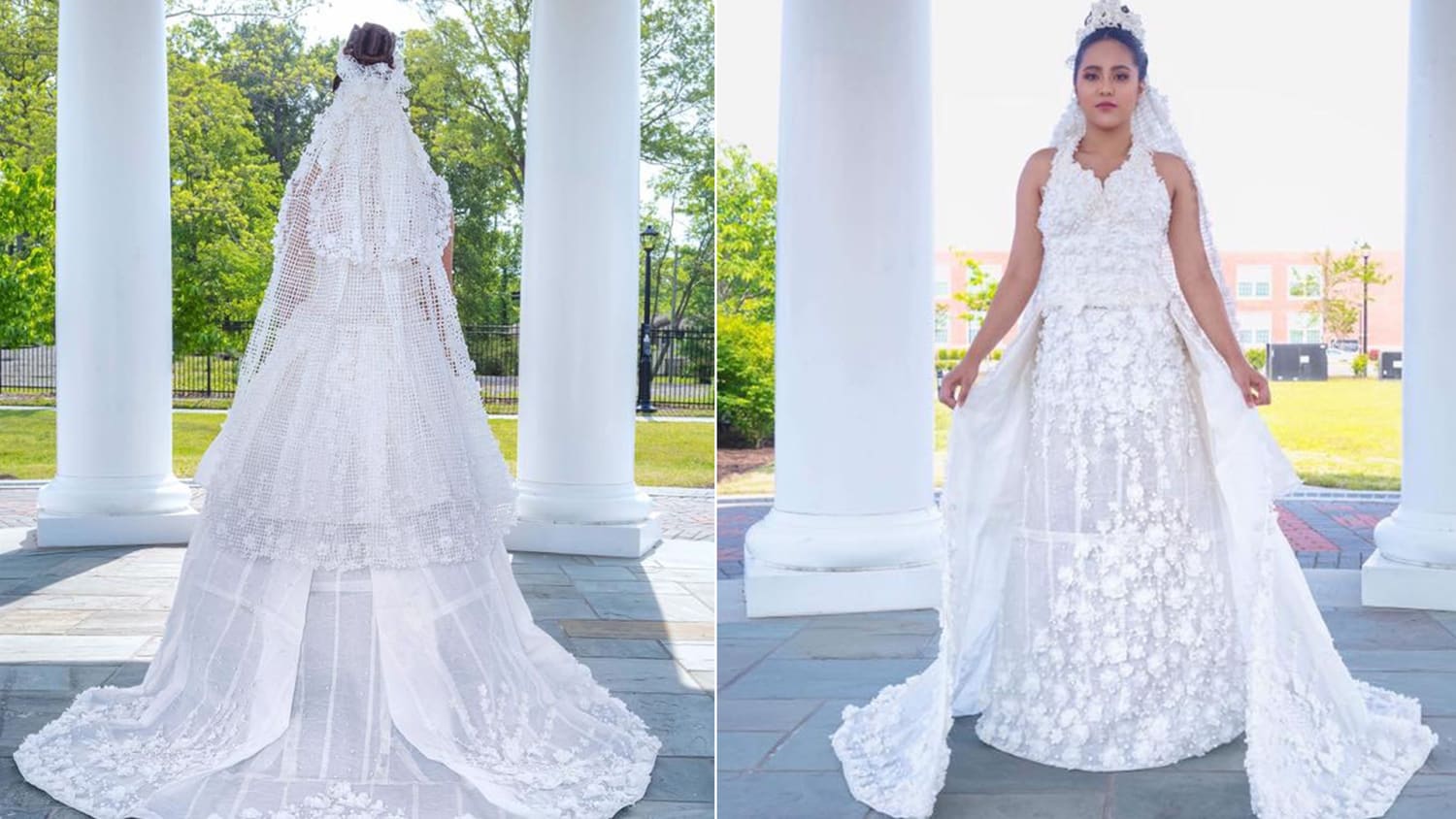 Wedding Dresses Out Of Toilet Paper