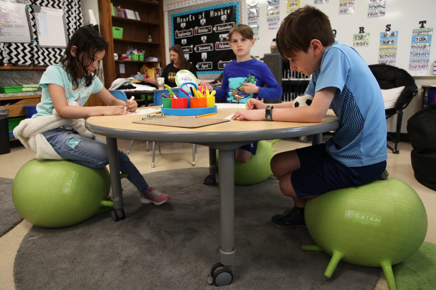 Wobbly Chairs And Rolling Desks Schools Are Rethinking Classroom